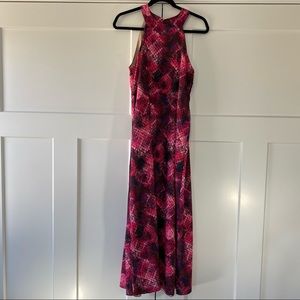 allegra masetti  Firenze snakeskin print maxidress